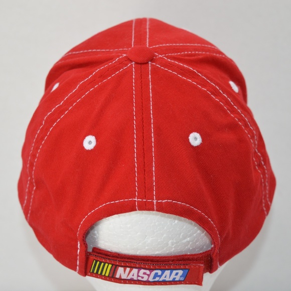 Nascar Red Racing Adjustable Hat - Picture 3 of 8